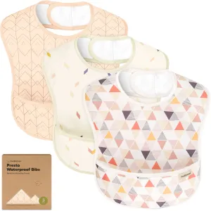 3-Pack Presto Waterproof Bibs (Prism)