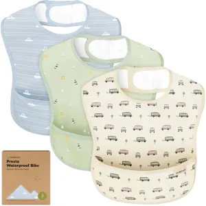 3-Pack Presto Waterproof Bibs (Vessels)