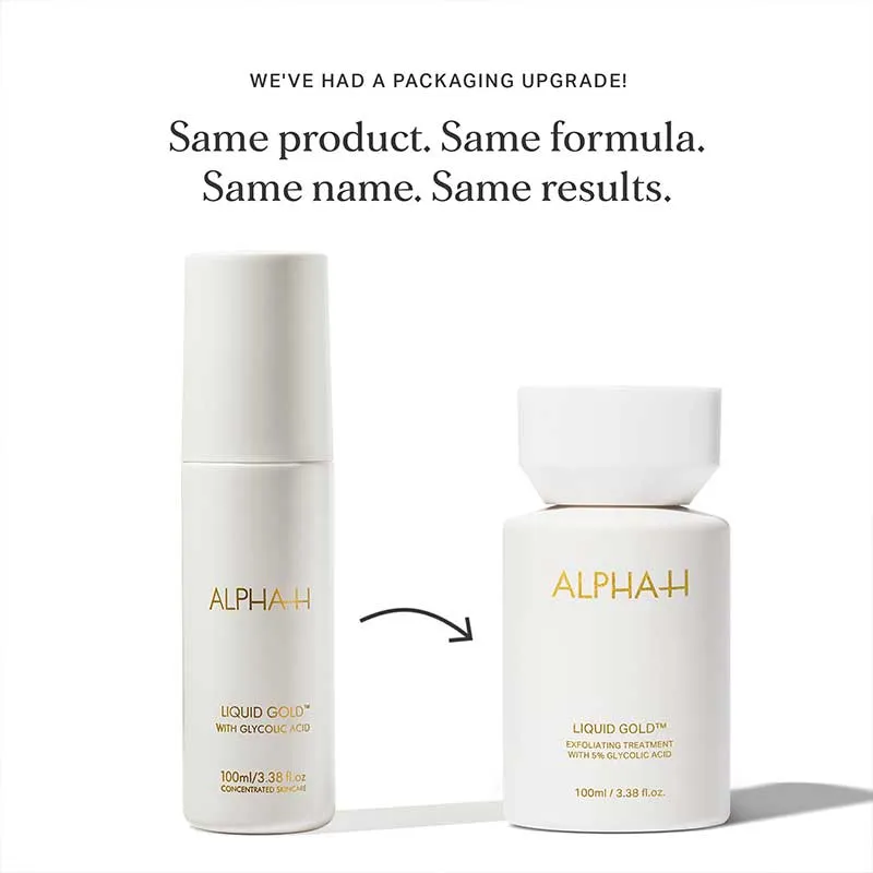 Alpha-H Liquid Gold Exfoliating Treatment with 5% Glycolic Acid