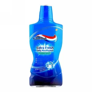 AQUAFRESH FRESH MINT MOUTH WASH 500ML