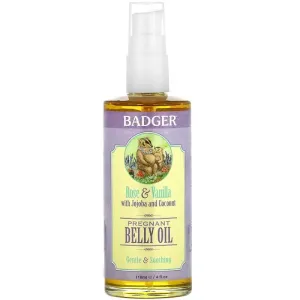 Badger Company pregnancy oil for stretch marks rose and vanilla, 118 ml