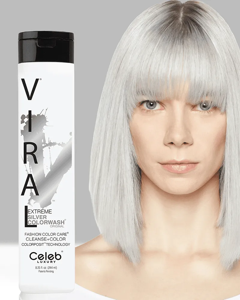 Celeb Luxury Viral Colorwash Pastel Silver