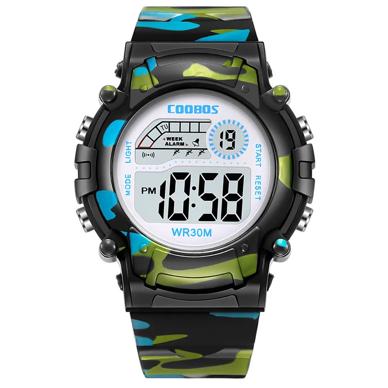 Children's Electronic Watch Waterproof Sport Watch