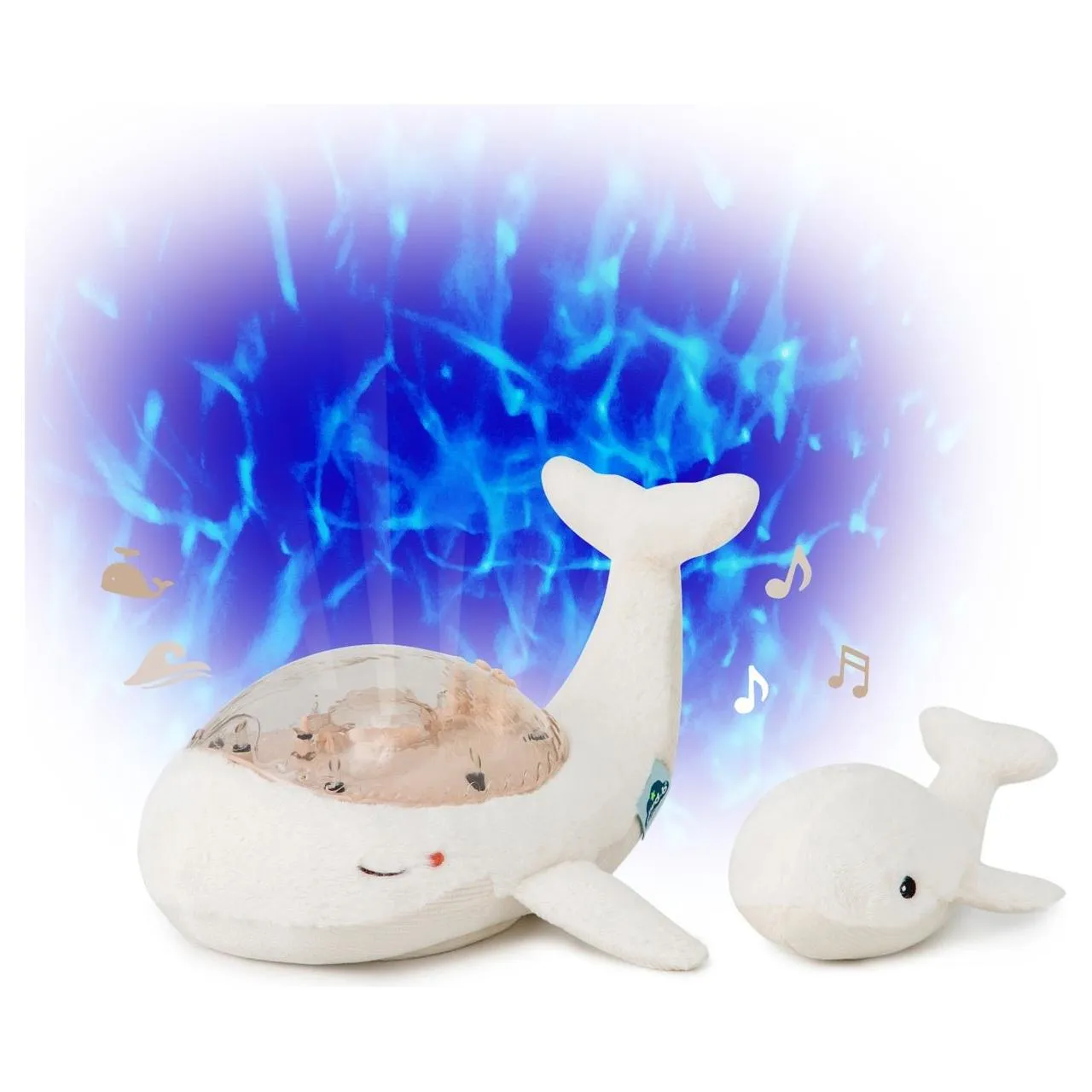 Cloud B Tranquil Whale with Baby Rattle