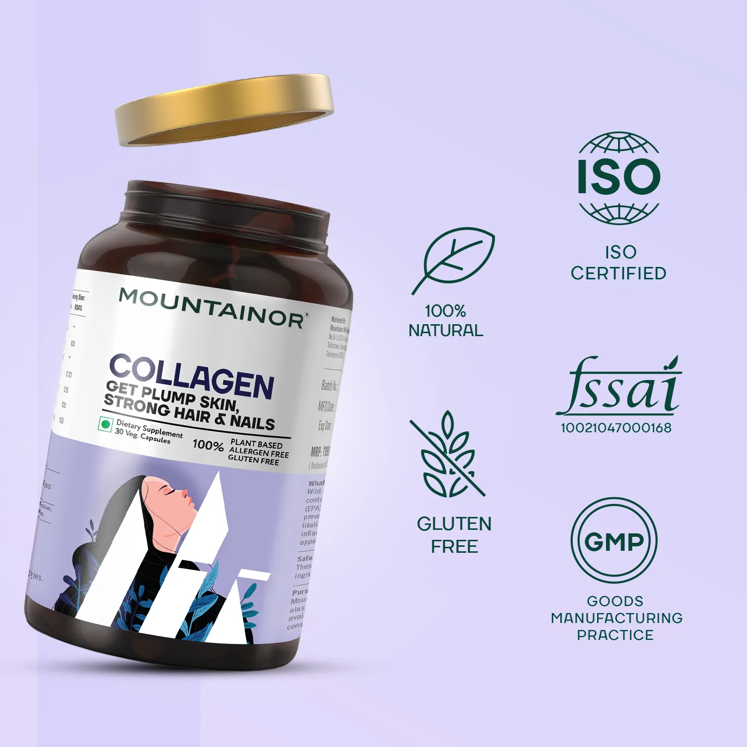 Collagen Capsules 👩🏻🧑🏻✨ for Healthier Skin, Hair & Joints