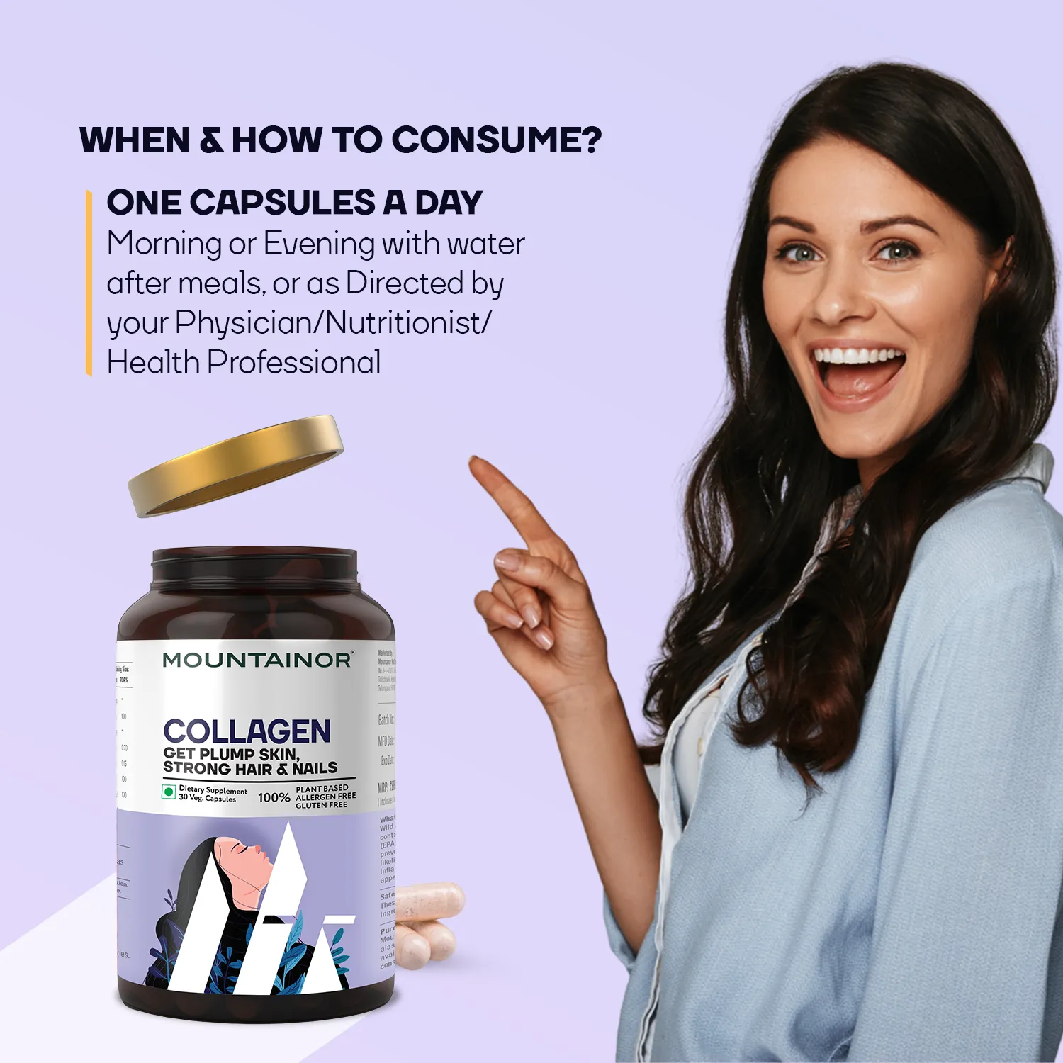 Collagen Capsules 👩🏻🧑🏻✨ for Healthier Skin, Hair & Joints