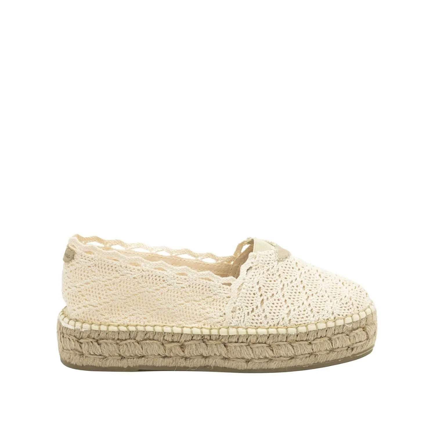 Cotton Blend Flat Espadrilles For Women - Aitana