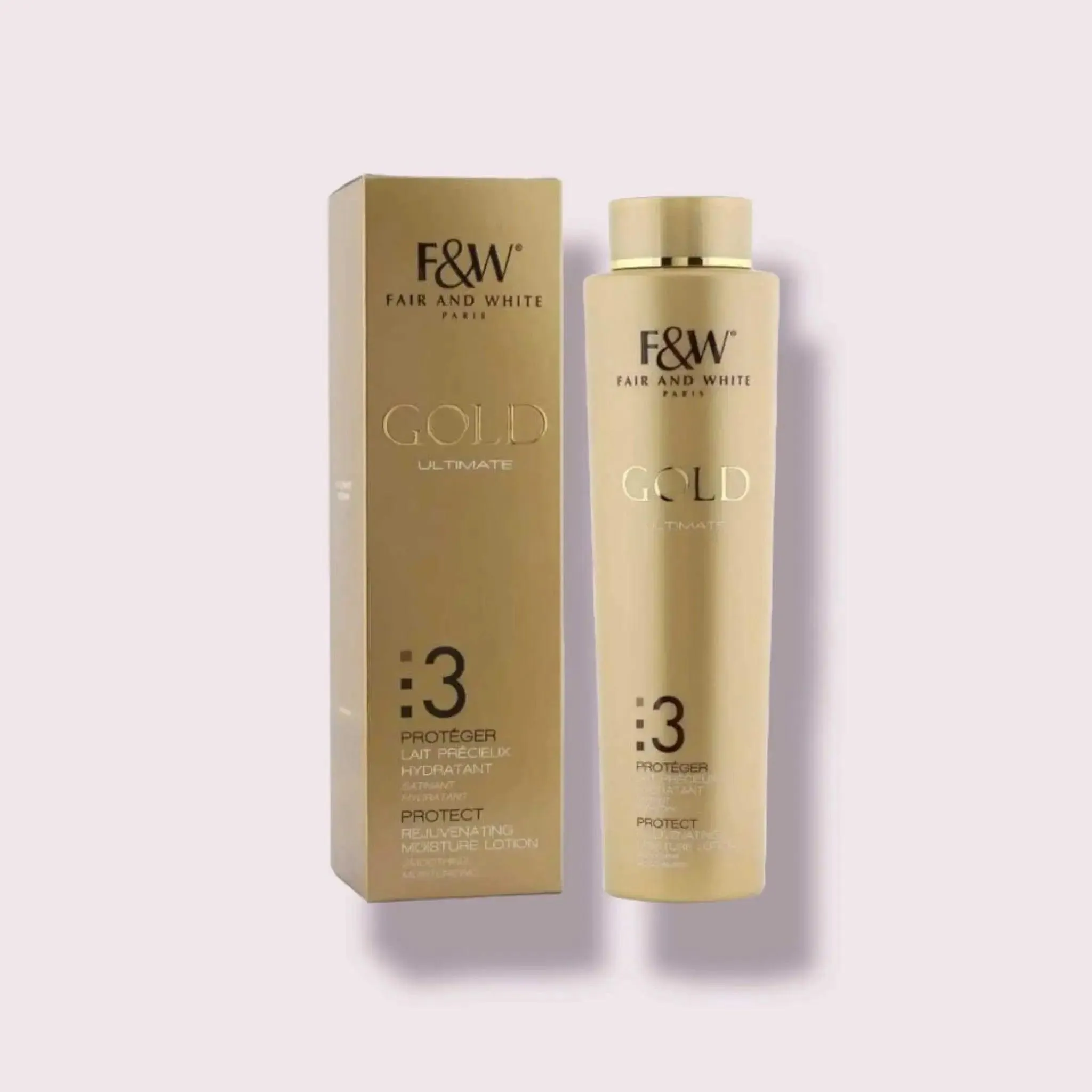 Fair & White 3 Gold Rejuvenating Moisture Lotion 500 ml - 17.6 fl.oz