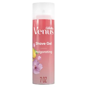 Gillette Venus Invigorating Mango & Hibiscus Scented Shave Gel, Women's Shaving Cream, 7 oz