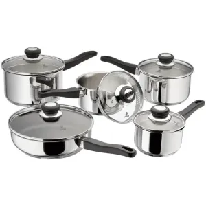 Judge Vista 5 Piece Saucepan Set Including 4 Saucepans & 1 Saute Pan