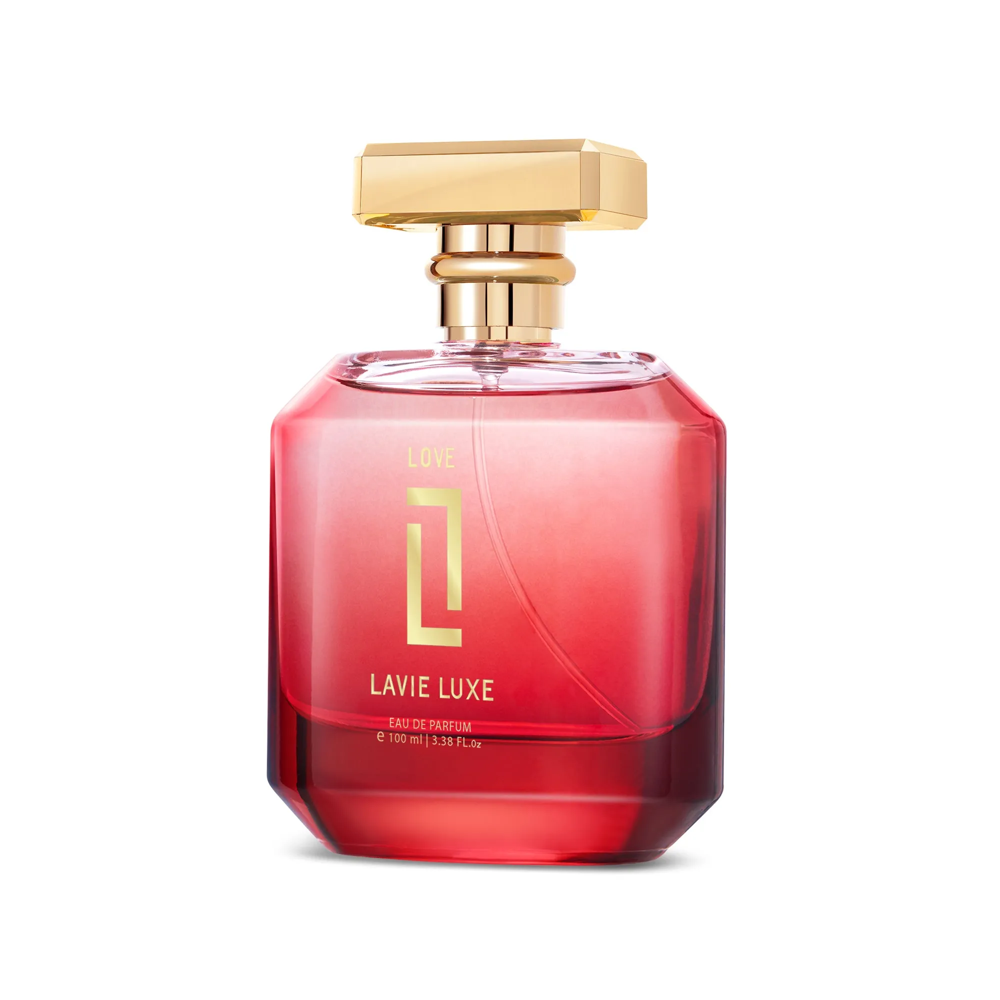 Lavie Luxe Love Luxury Woman Eau De Parfum 100 ml ǀ  Perfume with scents Bergamot, Patchouli & Woody  -  Red