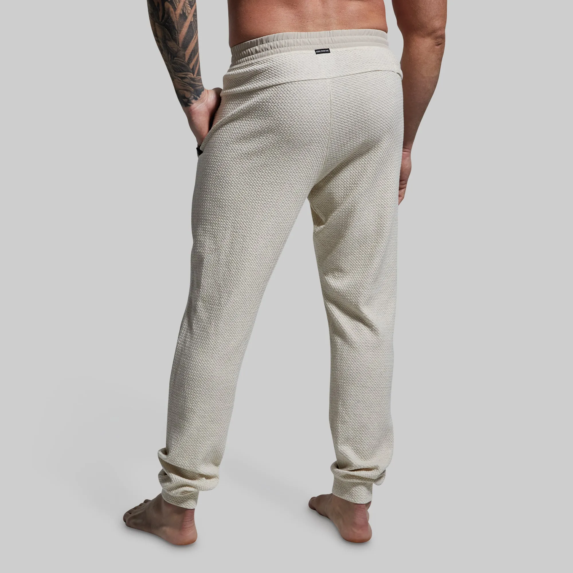 Men's Cloud Jogger Set (Heather Oatmeal)