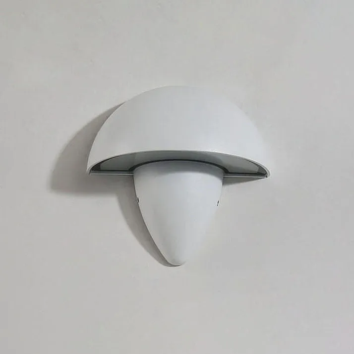 Modern Simple Waterproof Aluminum Mushroom LED Outdoor Wall Sconce Lamp