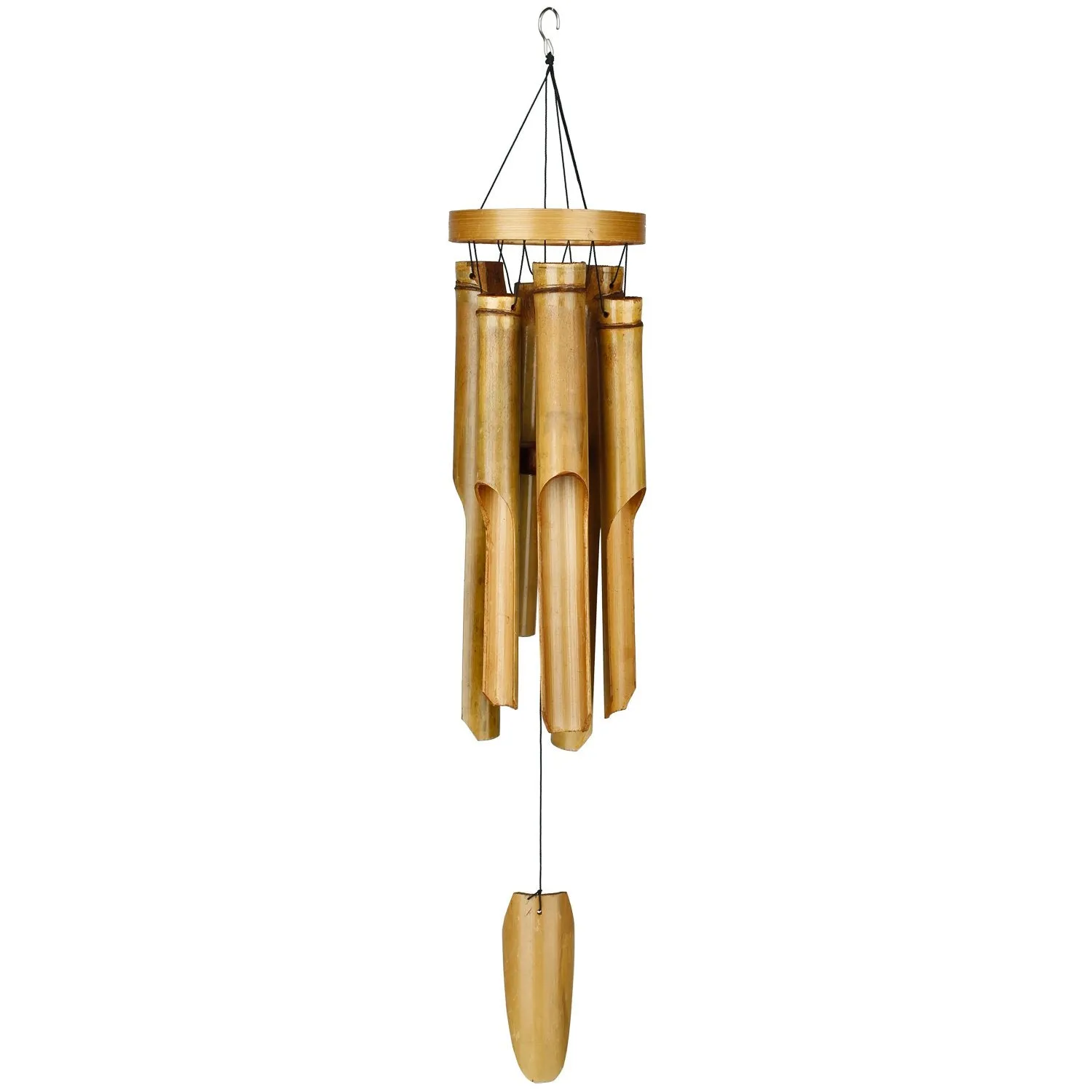 Natural Ring Bamboo Chime - Large