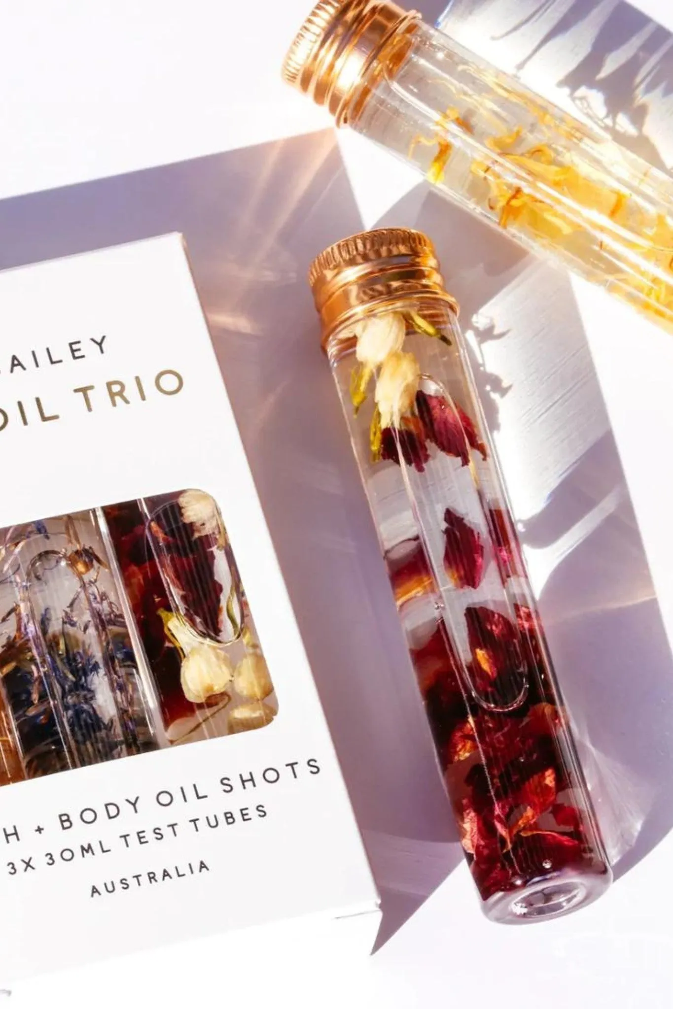 Nina Bailey: Bath Oil Trio