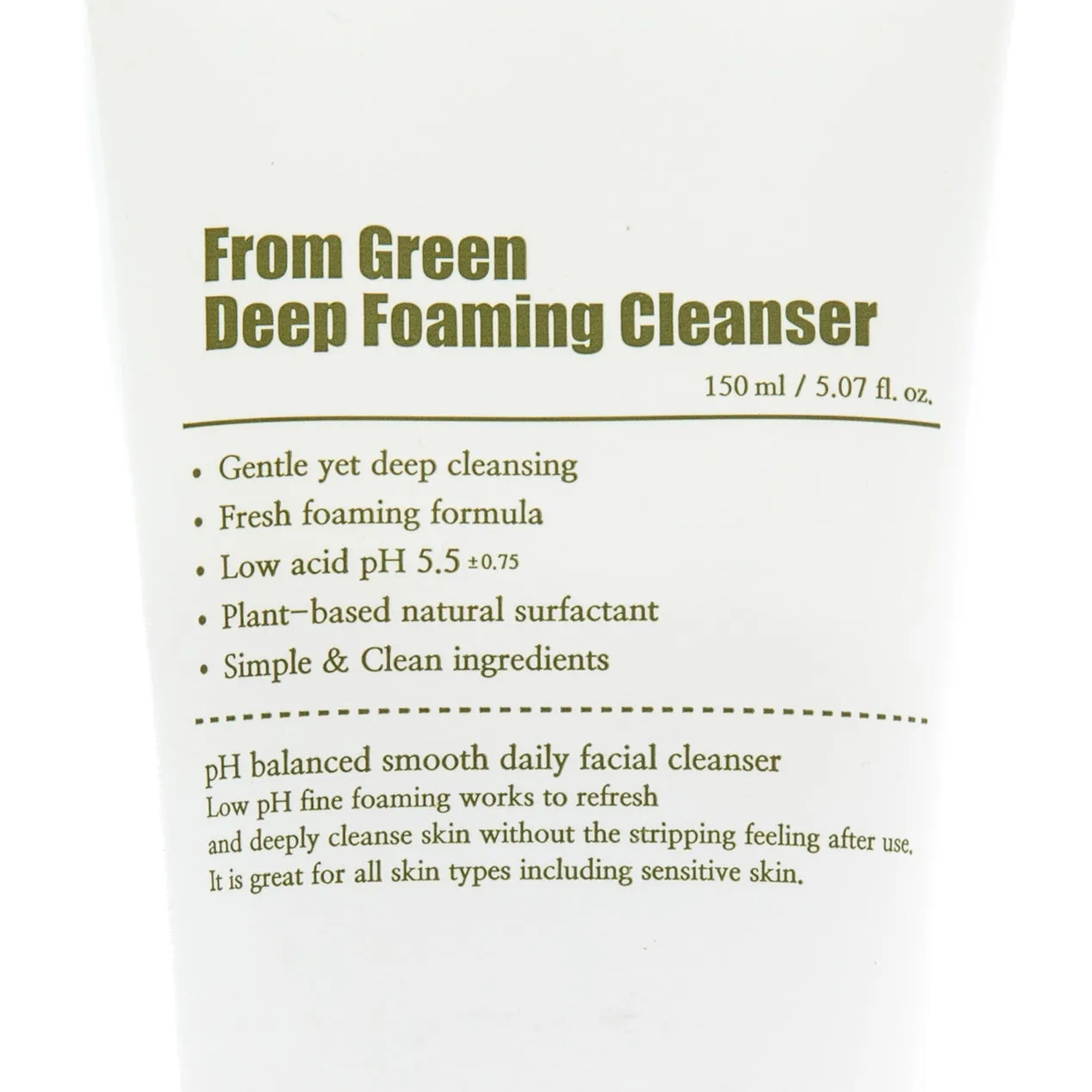 PuritoFrom Green Deep Foaming Cleanser 150ml