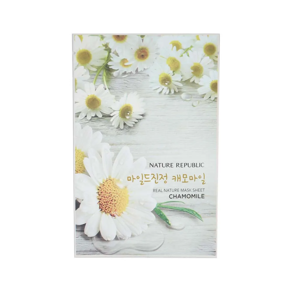 Real Nature Mask Sheet Chamomile