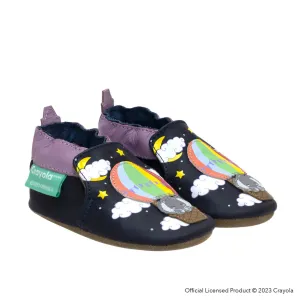 Robeez Crayola Rise Above Soft Soles Color: Navy