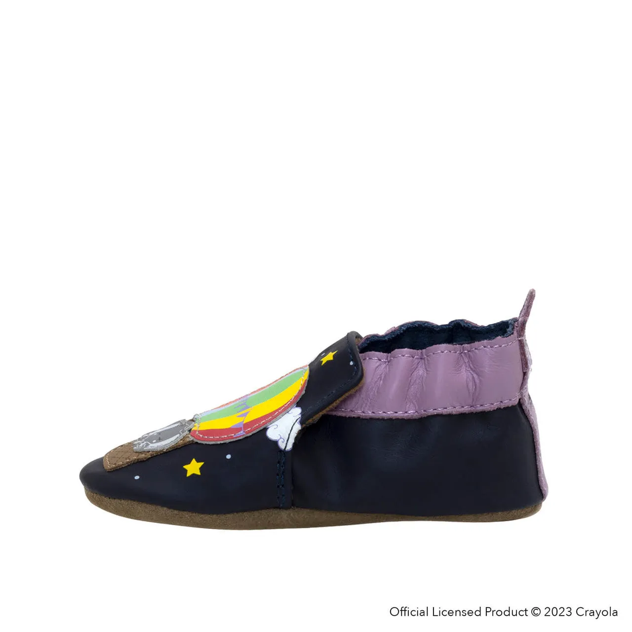 Robeez Crayola Rise Above Soft Soles Color: Navy