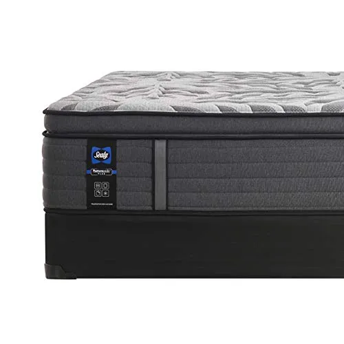 Sealy Posturepedic Plus, Euro Pillow Top 14-Inch Medium Mattress with Surface-Guard - California King