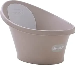 Shnuggle Bath with Plug - Taupe