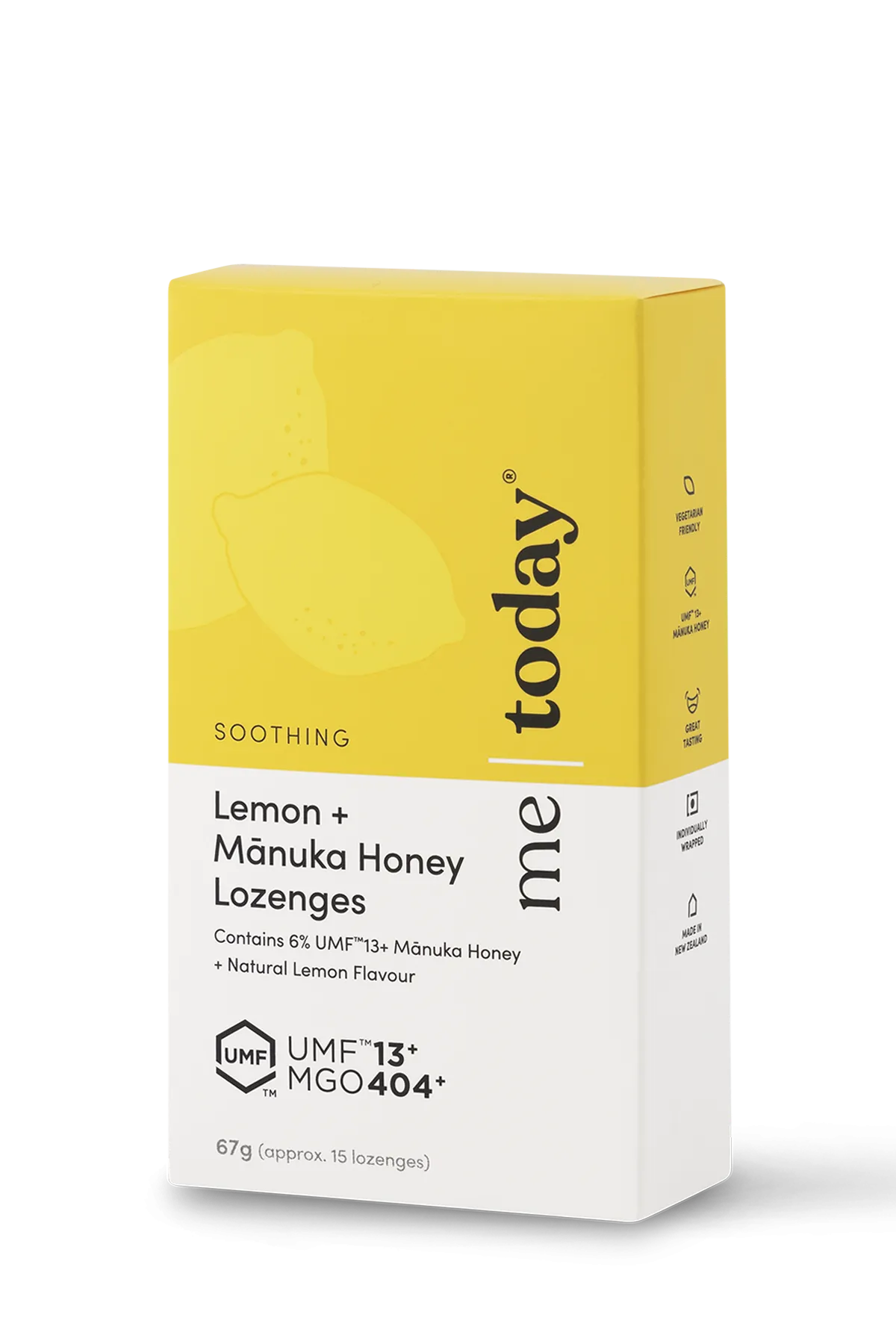 Soothing Lemon and Mānuka Honey Lozenges