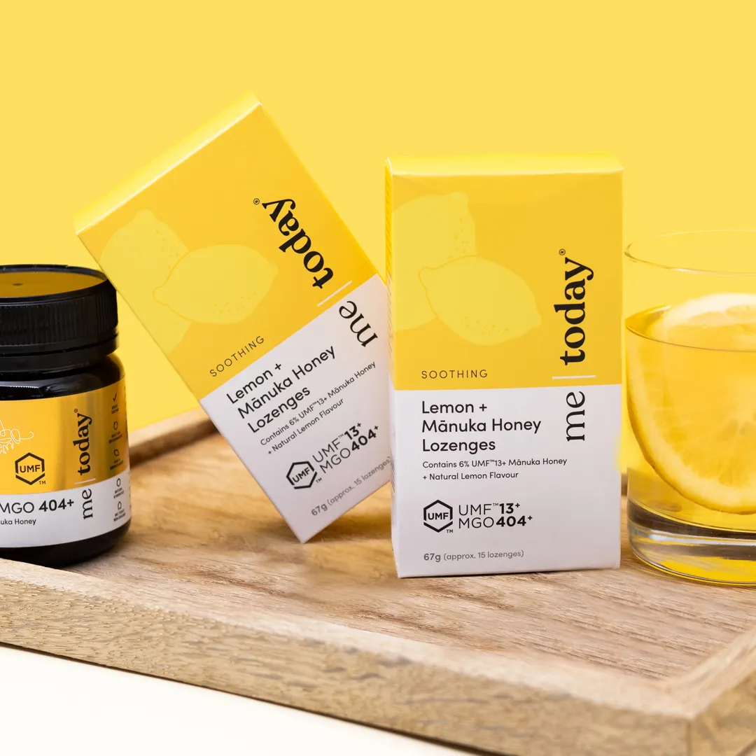 Soothing Lemon and Mānuka Honey Lozenges