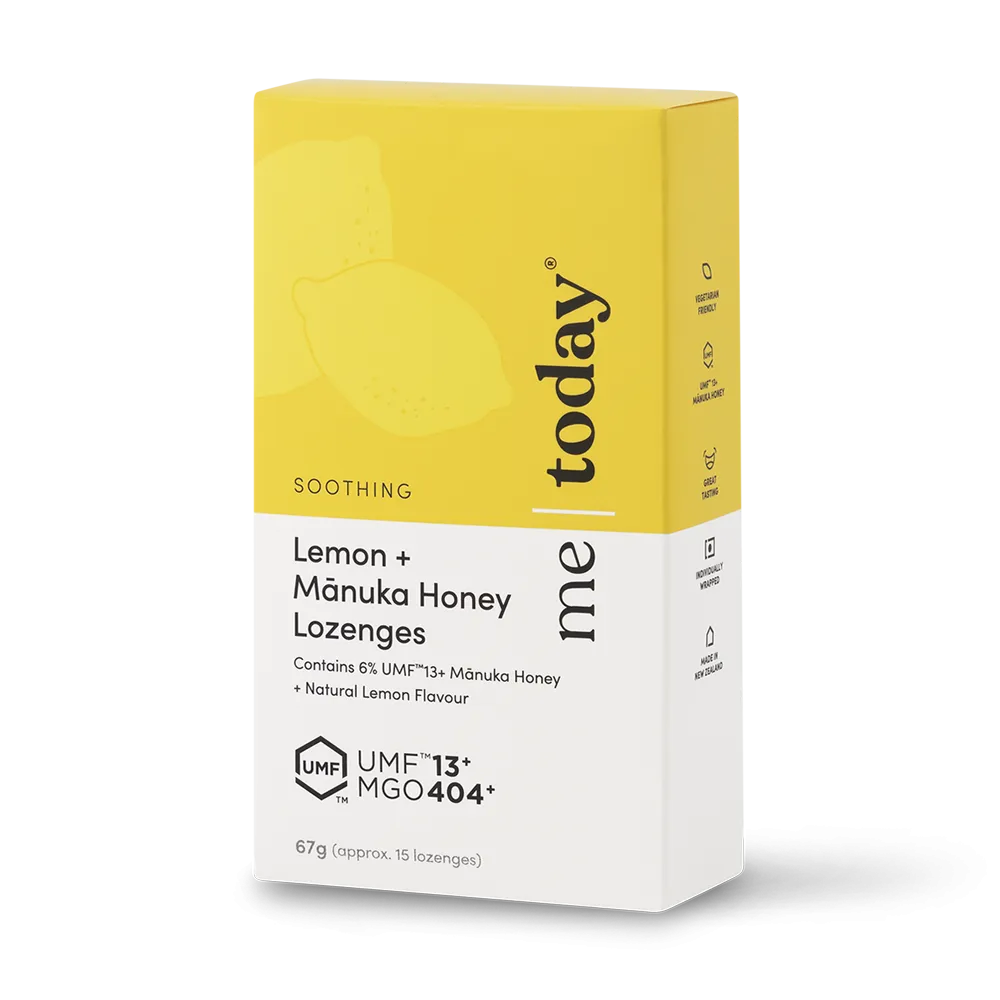 Soothing Lemon and Mānuka Honey Lozenges