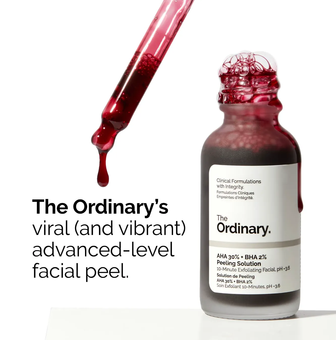 The Ordinary AHA 30%   BHA 2% Peeling Solution 30ml