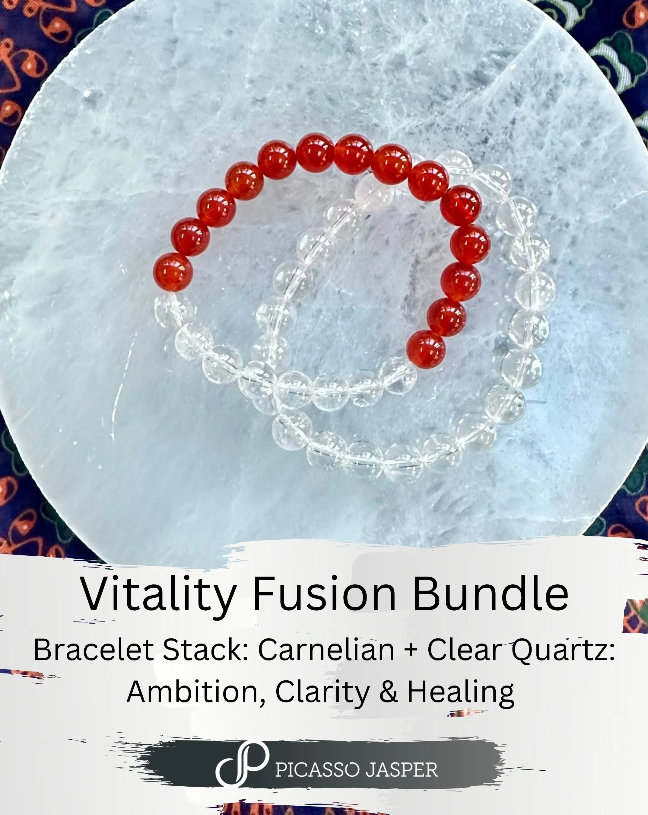 Vitality Fusion Diffuser   Bracelet Bundle: Ambition, Clarity & Healing