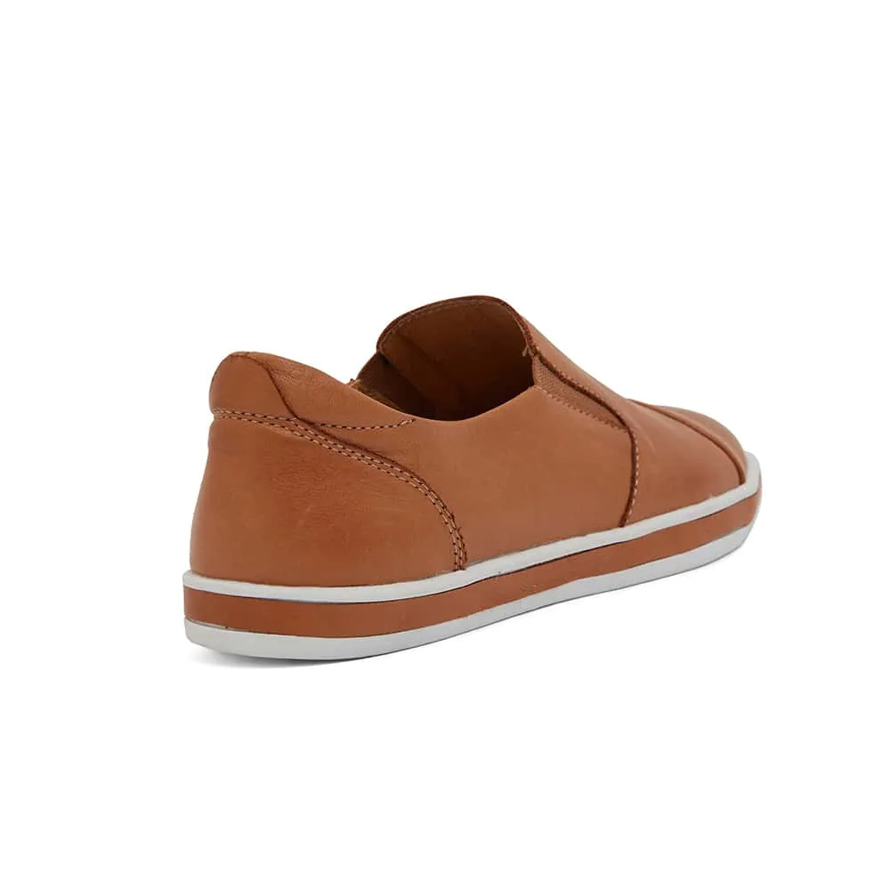 Wise Sneaker in Tan Leather