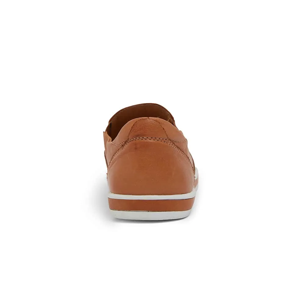 Wise Sneaker in Tan Leather