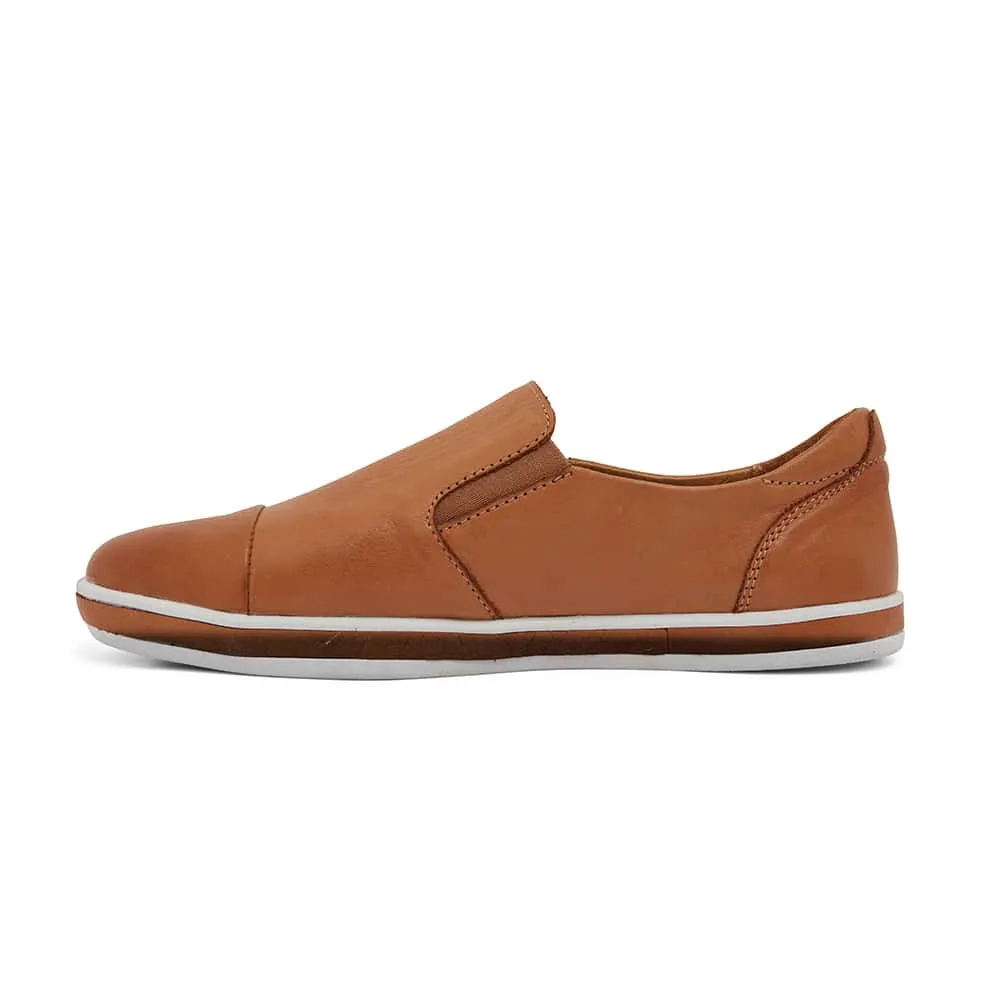 Wise Sneaker in Tan Leather