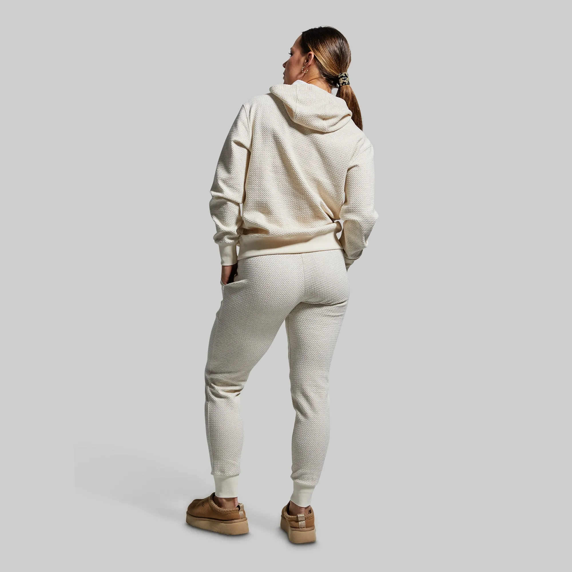 Women's Cloud Jogger Set (Heather Oatmeal)