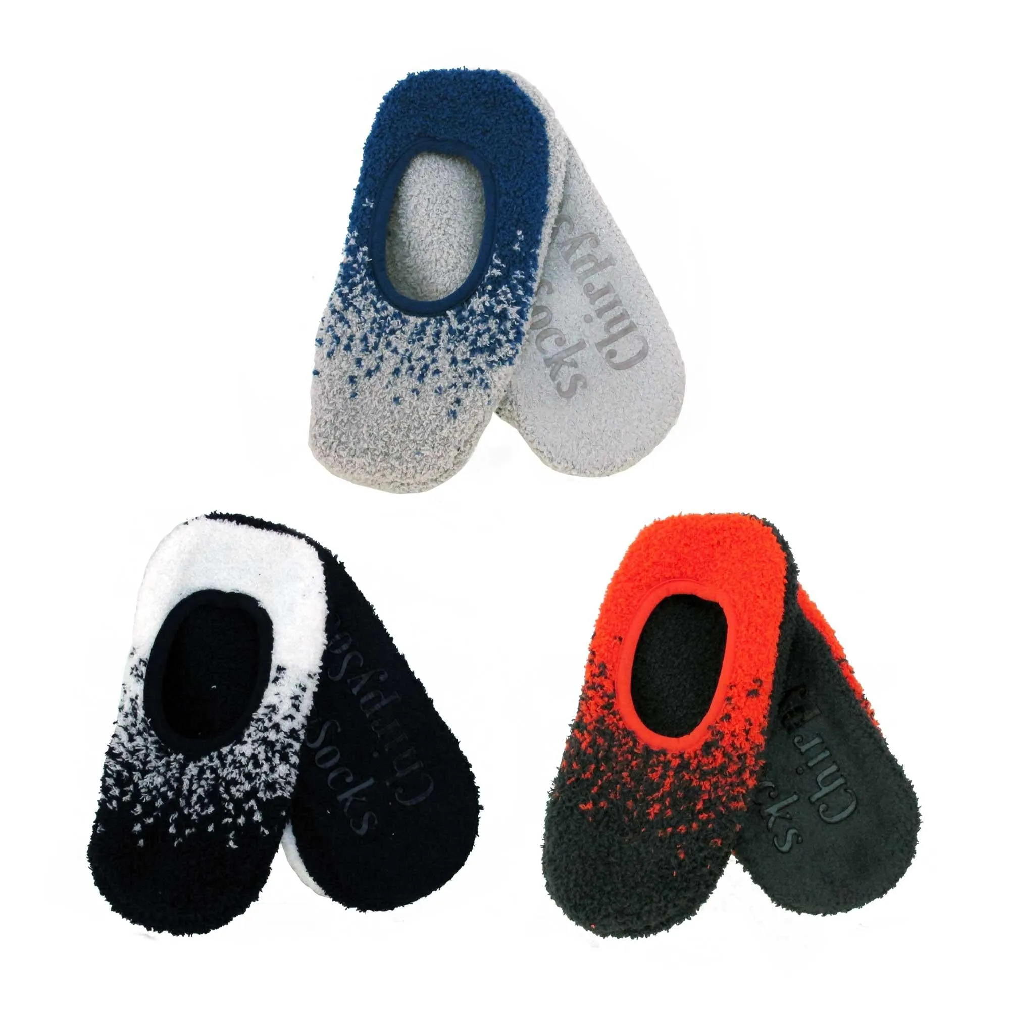 Women's Super Soft Warm Cozy Fuzzy Gradient Comfort Home Slippers Socks